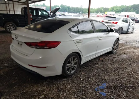 2017 Hyundai Elantra Value Edition из США, поврежденный, VIN 5NPD84LF8HH144363